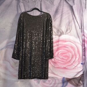 Sexy Sequinned Dress SZ 2X